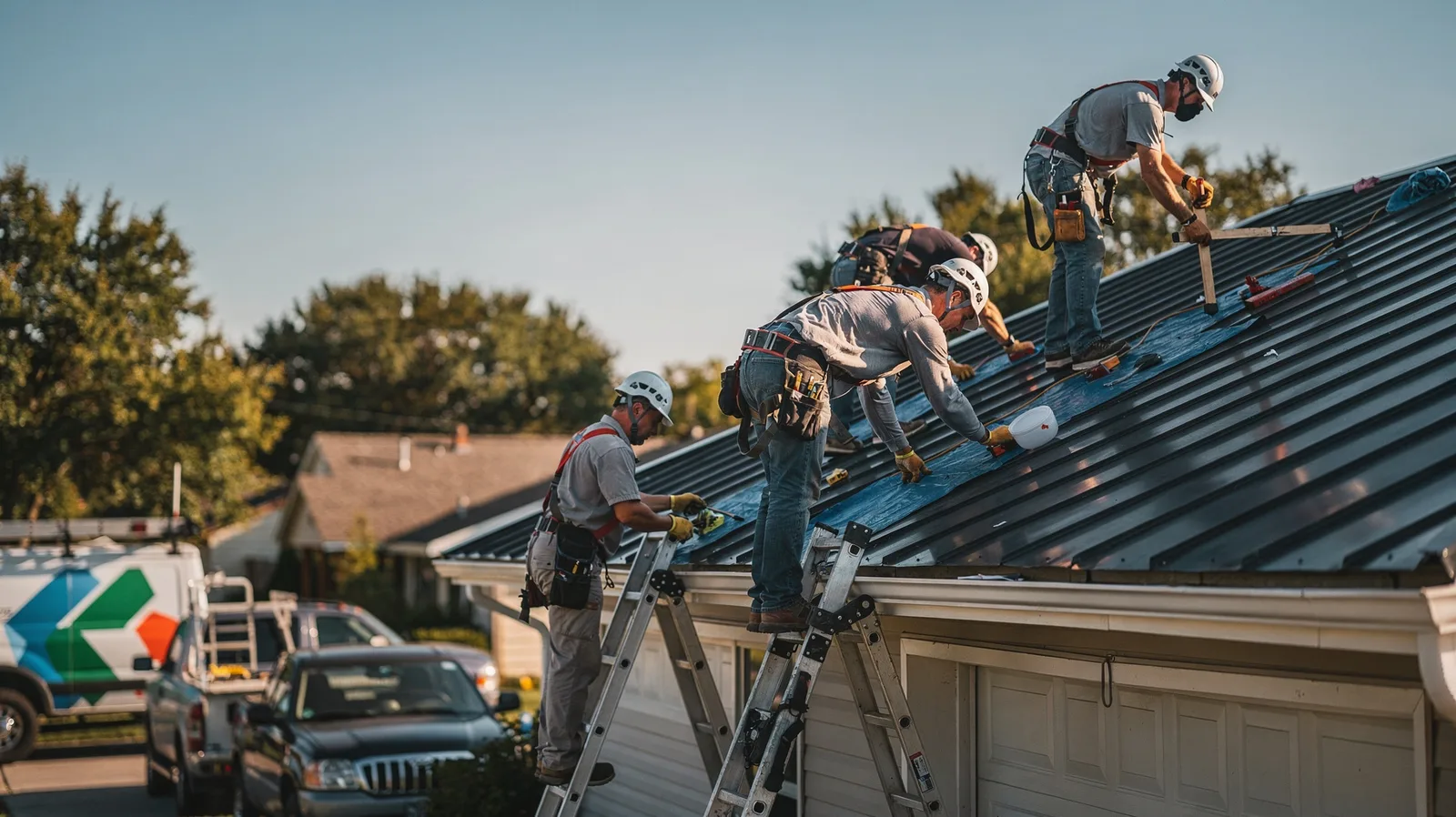 Metal Roof Installation in Sterling, IL near me